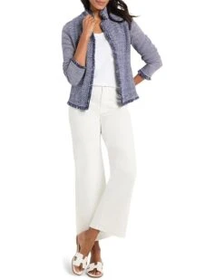 NIC+ZOE Notch Collar Fringe Mix Knit Jacket | Coats & Outerwear 9 NIC+ZOE Notch Collar Fringe Mix Knit Jacket | Coats & Outerwear -Daily Wear Shop 71iVIqBEXL. AC SR736920