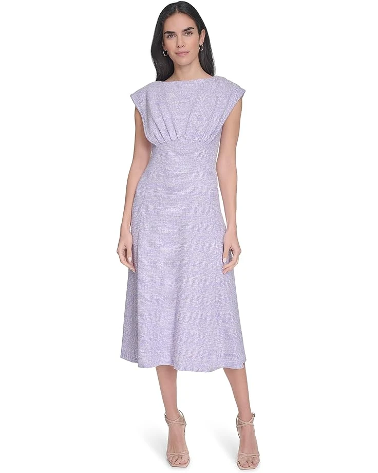 Calvin Klein Tweed Cap Sleeve Aline | Dresses 3 Calvin Klein Tweed Cap Sleeve Aline | Dresses
