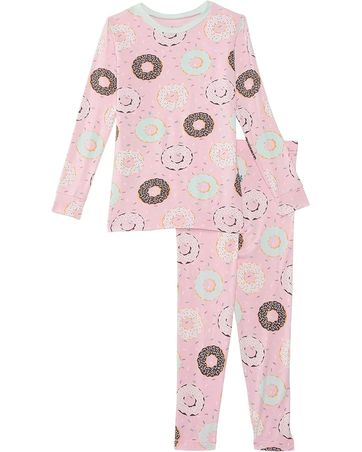 Kickee Pants Kids Print Long Sleeve Pajama Set (Big Kid) | Sleepwear 5 Kickee Pants Kids Print Long Sleeve Pajama Set (Big Kid) | Sleepwear - Image 3