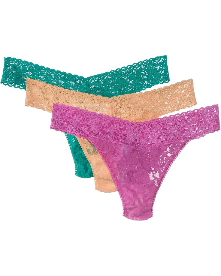 Hanky Panky Signature Lace Low Rise Thong 3-Pack | Underwear & Intimates 9 Hanky Panky Signature Lace Low Rise Thong 3-Pack | Underwear & Intimates - Image 7