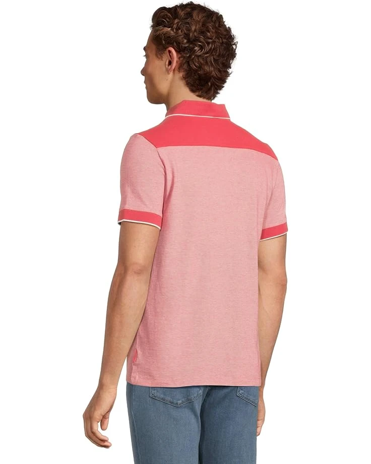 Armani Exchange Cotton Pique Polo With Circle Logo | Shirts & Tops 5 Armani Exchange Cotton Pique Polo With Circle Logo | Shirts & Tops - Image 3