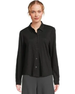 Eileen Fisher Classic Collar Shirt | Shirts & Tops -Daily Wear Shop 71kU14WounL. AC SR736920