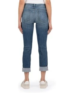 KUT from the Kloth Petite Catherine Boyfriend in Giving | Jeans -Daily Wear Shop 71kZVyad2UL. AC SR736920