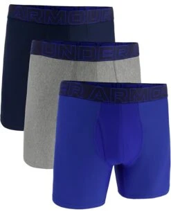 Under Armour 3-Pack Performance Tech Solid 6" Boxer Briefs | Underwear -Daily Wear Shop 71kuQxx3flL. AC SR736920