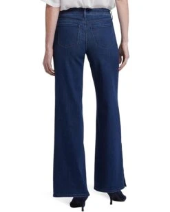 NYDJ Teresa Wide Leg Side Placket Jeans in Ibiza Blues -Daily Wear Shop 71lPo61X7 L. AC SR736920