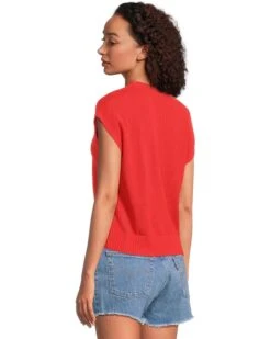 Lilla P Short Sleeve Crewneck Sweater | Sweaters 9 Lilla P Short Sleeve Crewneck Sweater | Sweaters -Daily Wear Shop 71m6U8JcRrL. AC SR736920