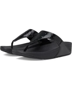 FitFlop Lulu Sequin Toe-Post Sandals