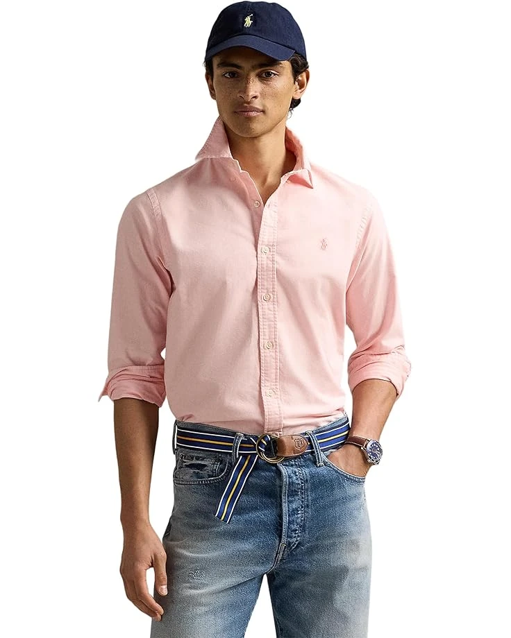 Polo Ralph Lauren Classic Fit Garment-Dyed Oxford Shirt | Shirts & Tops 8 Polo Ralph Lauren Classic Fit Garment-Dyed Oxford Shirt | Shirts & Tops - Image 6