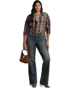 Lauren Ralph Lauren Plus Size Brawley Long Sleeve Button Front Shirt | Shirts & Tops 9 Lauren Ralph Lauren Plus Size Brawley Long Sleeve Button Front Shirt | Shirts & Tops -Daily Wear Shop 71ma01oYgXL. AC SR736920