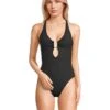 BECCA Modern Edge Rib Ariyah Buckle One Piece | Swimwear -Daily Wear Shop 71mkgzlM5lL. AC SR736920