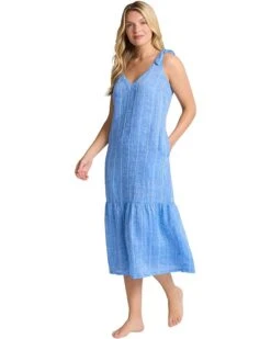 Tommy Bahama Linen Tiered Midi | Swimwear