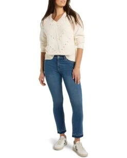 NIC+ZOE Pointelle Cord Sweater | Sweaters -Daily Wear Shop 71nPyAlfbL. AC SR736920