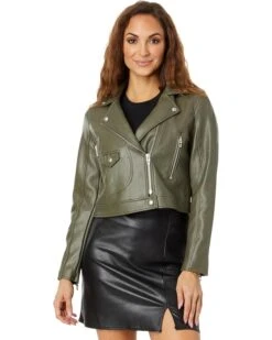 Blank NYC Vegan Leather Moto Jacket | Coats & Outerwear -Daily Wear Shop 71nednZvDgL. AC SR736920