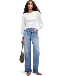 Madewell Puff Sleeve Woven Mixy Long Sleeve | Shirts & Tops -Daily Wear Shop 71nn7m5bzBL. AC SR736920