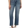 KUT from the Kloth Elizabeth High Rise Straight Leg Front Inset Pockets | Jeans -Daily Wear Shop 71oSHRfiNYL. AC SR736920