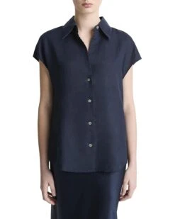 Vince Cap Sleeve Button Down Blouse | Shirts & Tops 10 Vince Cap Sleeve Button Down Blouse | Shirts & Tops -Daily Wear Shop 71of42AoNwL. AC SR736920