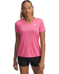 Under Armour Tech Short Sleeve V-Neck Twist | Shirts & Tops -Daily Wear Shop 71ogBpJzaxL. AC SR736920