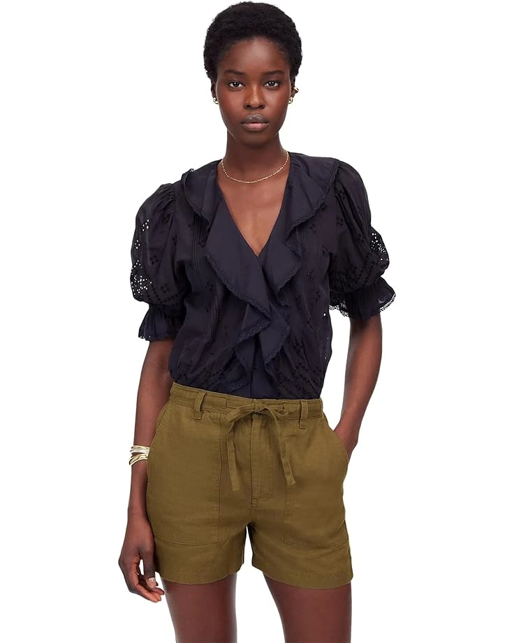 Madewell Utility E Back Shorts - 100% Linen 3 Madewell Utility E Back Shorts - 100% Linen