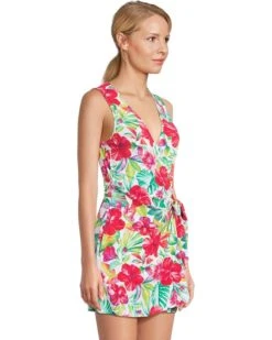 Tommy Bahama Island Cays Fiesta Romper | Swimwear -Daily Wear Shop 71p18UBQ6EL. AC SR736920