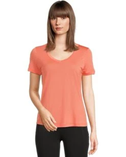 Smartwool Active Ultralite V-Neck Short Sleeve | Shirts & Tops -Daily Wear Shop 71pAuNmp88L. AC SR736920