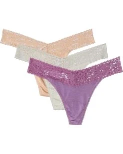 Hanky Panky DreamEase Original Rise Thong 3 Pack | Underwear & Intimates