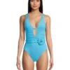 BECCA Garden Of Eden Magnolia Plunge One Piece | Swimwear -Daily Wear Shop 71pbwkpRsL. AC SR736920