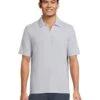 Johnston & Murphy Basket Weave V-Neck Polo | Shirts & Tops