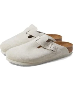 Birkenstock Boston Soft Footbed - Suede | Clogs