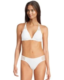 BECCA Castaway Luna Textured Halter Top | Swimwear -Daily Wear Shop 71q2cMzapSL. AC SR736920