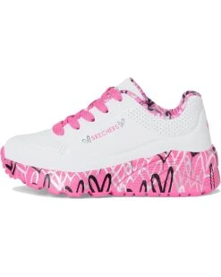 SKECHERS KIDS Uno Lite - Lovely Luv 314976L (Little Kid/Big Kid) | Sneakers & Athletic Shoes -Daily Wear Shop 71qFCYMXVcL. AC SR736920