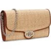 Lauren Ralph Lauren Raffia Medium Adair Crossbody | Handbags