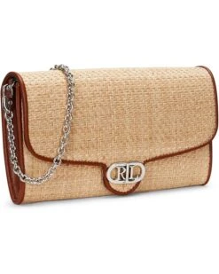 Lauren Ralph Lauren Raffia Medium Adair Crossbody | Handbags