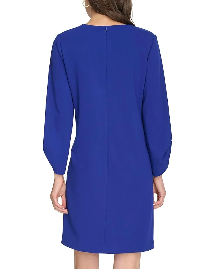 Calvin Klein Scuba Crepe Keyhole Sleeve | Dresses 4 Calvin Klein Scuba Crepe Keyhole Sleeve | Dresses - Image 2