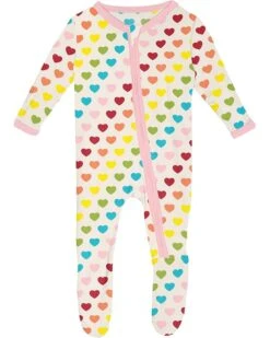 Kickee Pants Kids Print Footie with 2 Way Zipper (Infant) | Baby One Pieces -Daily Wear Shop 71rZmt3PRAL. AC SR736920