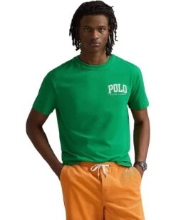 Polo Ralph Lauren Classic Fit Logo Jersey T-Shirt | Shirts & Tops -Daily Wear Shop 71s4h8KnuAL. AC SR736920