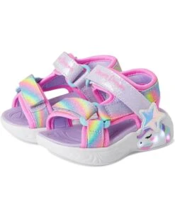 SKECHERS KIDS Unicorn Dreams Sandal - Dreamy Unicorns 303107N (Toddler) | Sandals