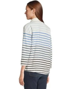 L.L.Bean Heritage Mariner Top Split-Neck Polo Three-Quarter-Sleeve Stripe | Shirts & Tops -Daily Wear Shop 71tVjHiOS3L. AC SR736920