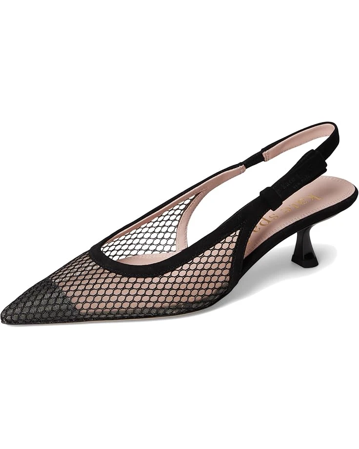 Kate Spade New York Riley Mesh Slingback Kitten Heel | Heels 9 Kate Spade New York Riley Mesh Slingback Kitten Heel | Heels - Image 7