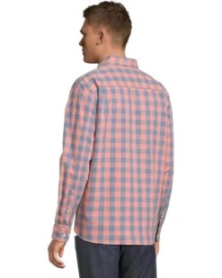 L.L.Bean Comfort Stretch Chambray Shirt Long Sleeve Traditional Fit Plaid | Shirts & Tops -Daily Wear Shop 71u3fFBjaCL. AC SR736920