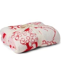 Barefoot Dreams Kids Cozychic® Disney Minnie and Daisy Stripe Blanket | Bedding