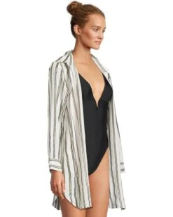 Tommy Bahama Shimmer Stripe Boyfriend Shirt | Swimwear 8 Tommy Bahama Shimmer Stripe Boyfriend Shirt | Swimwear -Daily Wear Shop 71uiuo3fdfL. AC SR736920