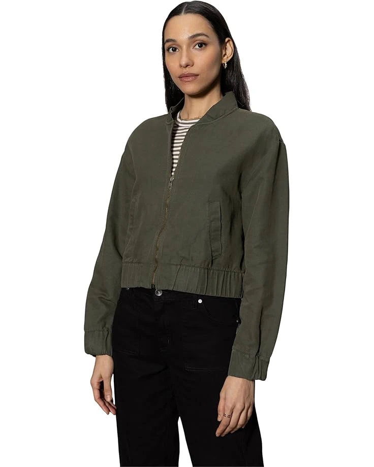 Sanctuary Linen Bomber | Coats & Outerwear 3 Sanctuary Linen Bomber | Coats & Outerwear
