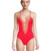 BECCA Fiesta Clare Plunge One Piece | Swimwear 1 BECCA Fiesta Clare Plunge One Piece | Swimwear -Daily Wear Shop 71vzX14exXL. AC SR736920