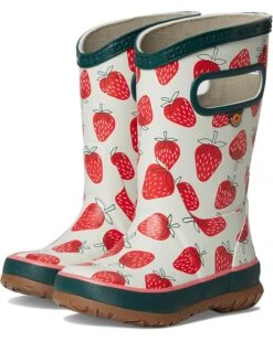 Bogs Kids Rainboot Strawberries (Toddler/Little Kid/Big Kid) | Boots