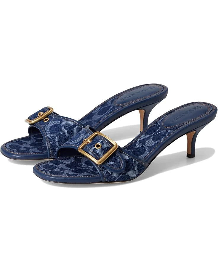 COACH Margot Signature C Sandals | Heels 3 COACH Margot Signature C Sandals | Heels