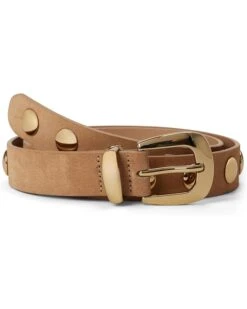 Madewell Clean Western Belt : Suede Dome Studs | Belts