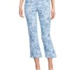 Elliott Lauren Elastic Waist, Pull On Printed Pants With Faux Welt Pockets -Daily Wear Shop 71yq8Rl8kOL. AC SR736920