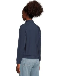 Barefoot Dreams Malibu Collection® 1/2 Zip Pullover W/ Stripes | Sweaters -Daily Wear Shop 71z14JeW3GL. AC SR736920