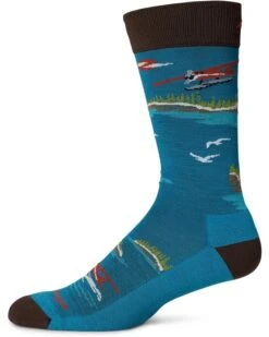 Darn Tough Vermont Float Boat Crew Lightweight with Cushion | Socks