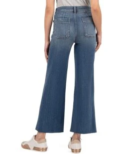 KUT from the Kloth MEG HIGH RISE WIDE LEG PATCH PKTS W/BRAID ON TOP | Jeans 8 KUT from the Kloth MEG HIGH RISE WIDE LEG PATCH PKTS W/BRAID ON TOP | Jeans -Daily Wear Shop 810haUqYJL. AC SR736920